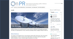 Desktop Screenshot of onpr.com